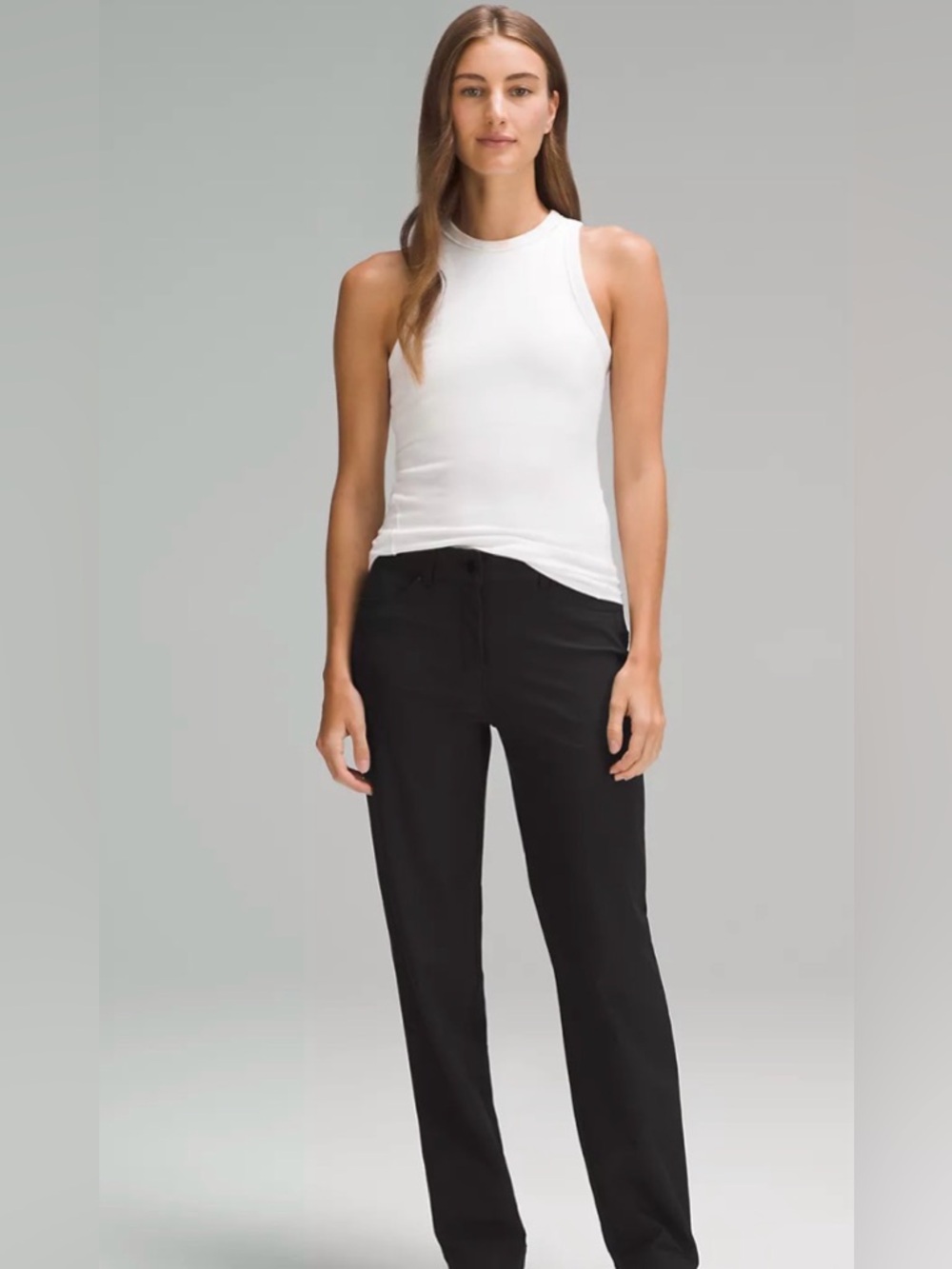 Lululemon City Sleek 5 Pocket Pants Black Slim Fit High Rise Size 30